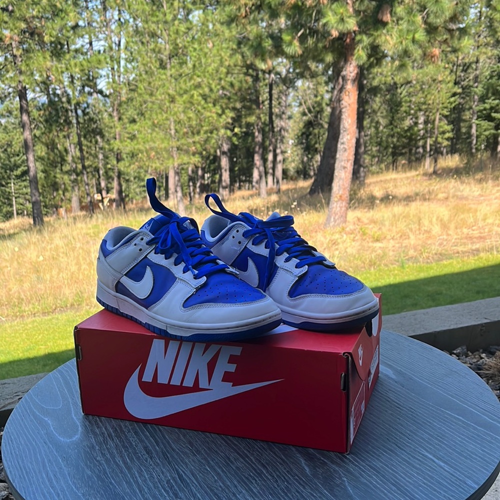 Nike dunk “racer blue” color way size-9.5 mens
